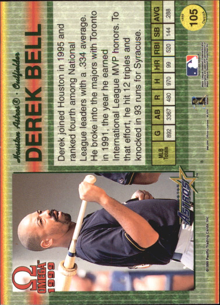B5118- 1999 Pacific Omega Baseball Card # S 1-250 -du Pick- 15 + Gratis US - Bild 211 von 487