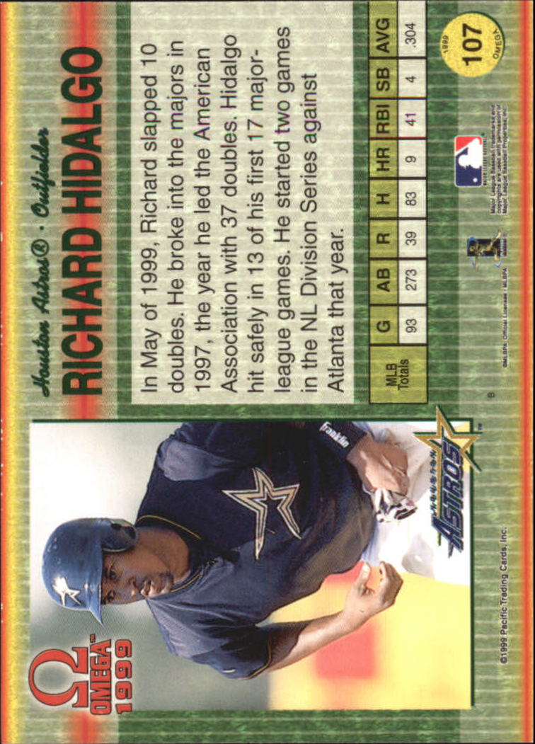 B5118- 1999 Pacific Omega Baseball Card # S 1-250 -du Pick- 15 + Gratis US - Bild 215 von 487