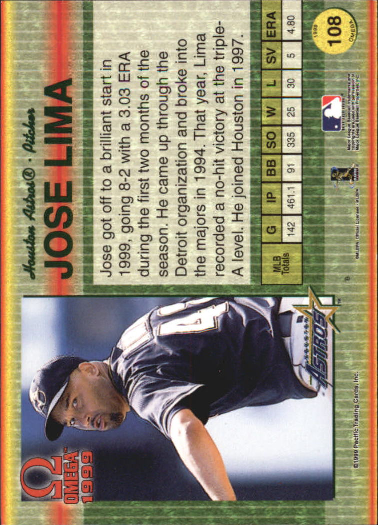 B5118- 1999 Pacific Omega Baseball Card # S 1-250 -du Pick- 15 + Gratis US - Bild 217 von 487