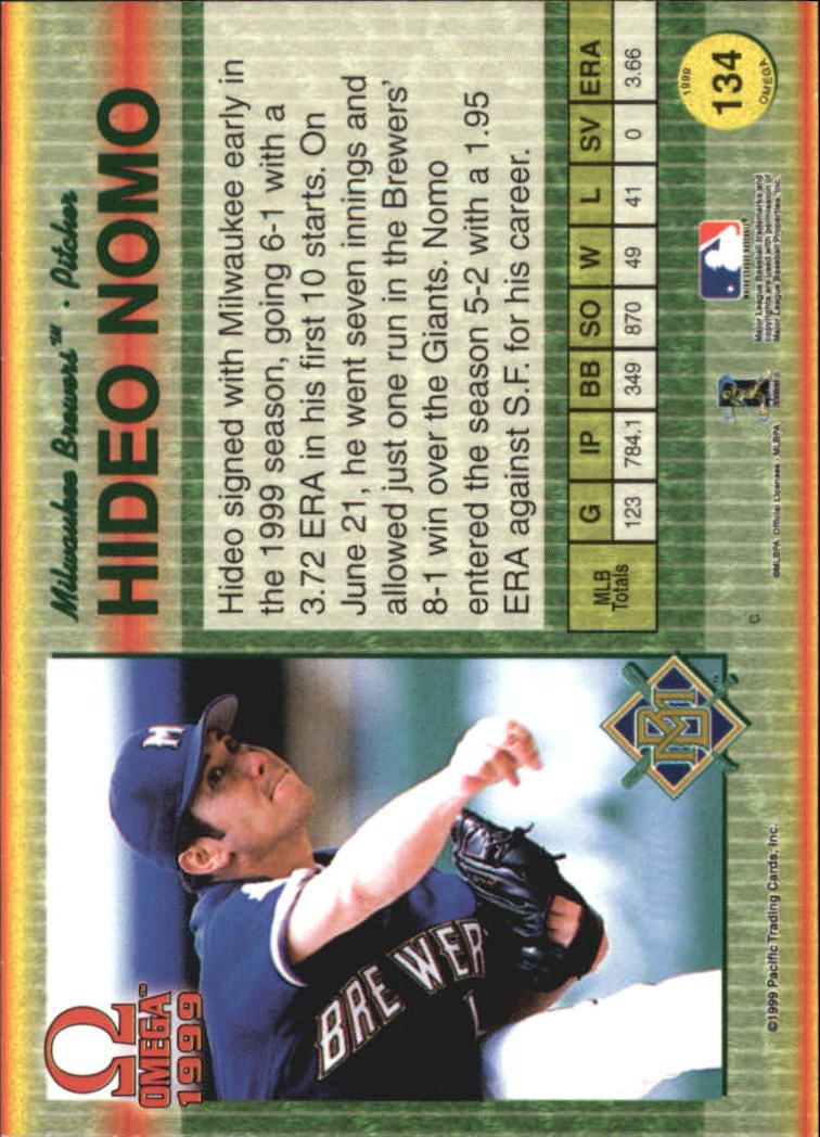 B5118- 1999 Pacific Omega Baseball Card # S 1-250 -du Pick- 15 + Gratis US - Bild 257 von 487