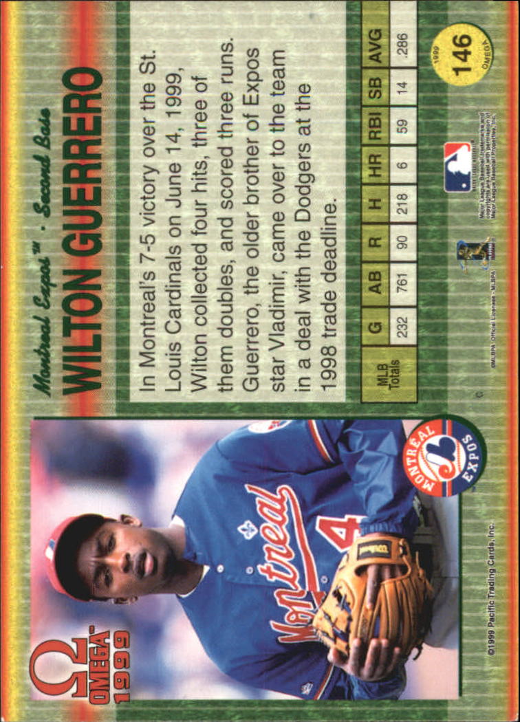 B5118- 1999 Pacific Omega Baseball Card # S 1-250 -du Pick- 15 + Gratis US - Bild 281 von 487