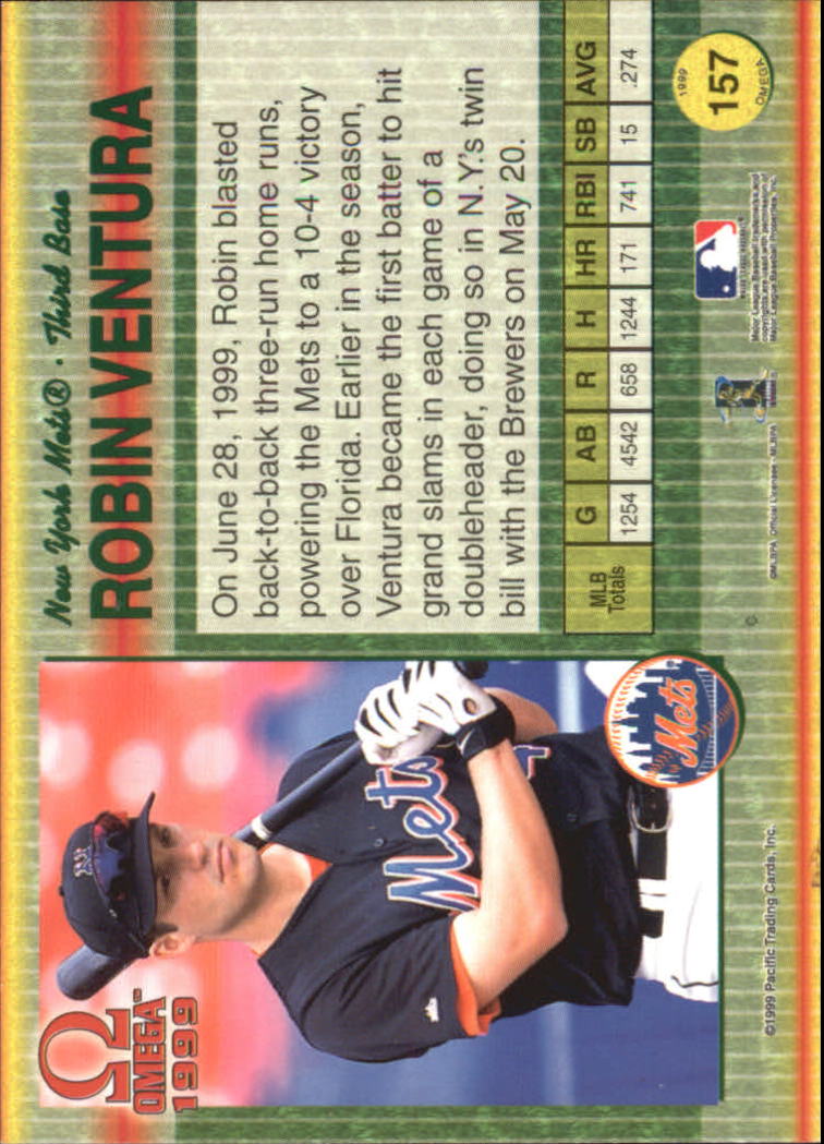 B5118- 1999 Pacific Omega Baseball Card # S 1-250 -du Pick- 15 + Gratis US - Bild 303 von 487