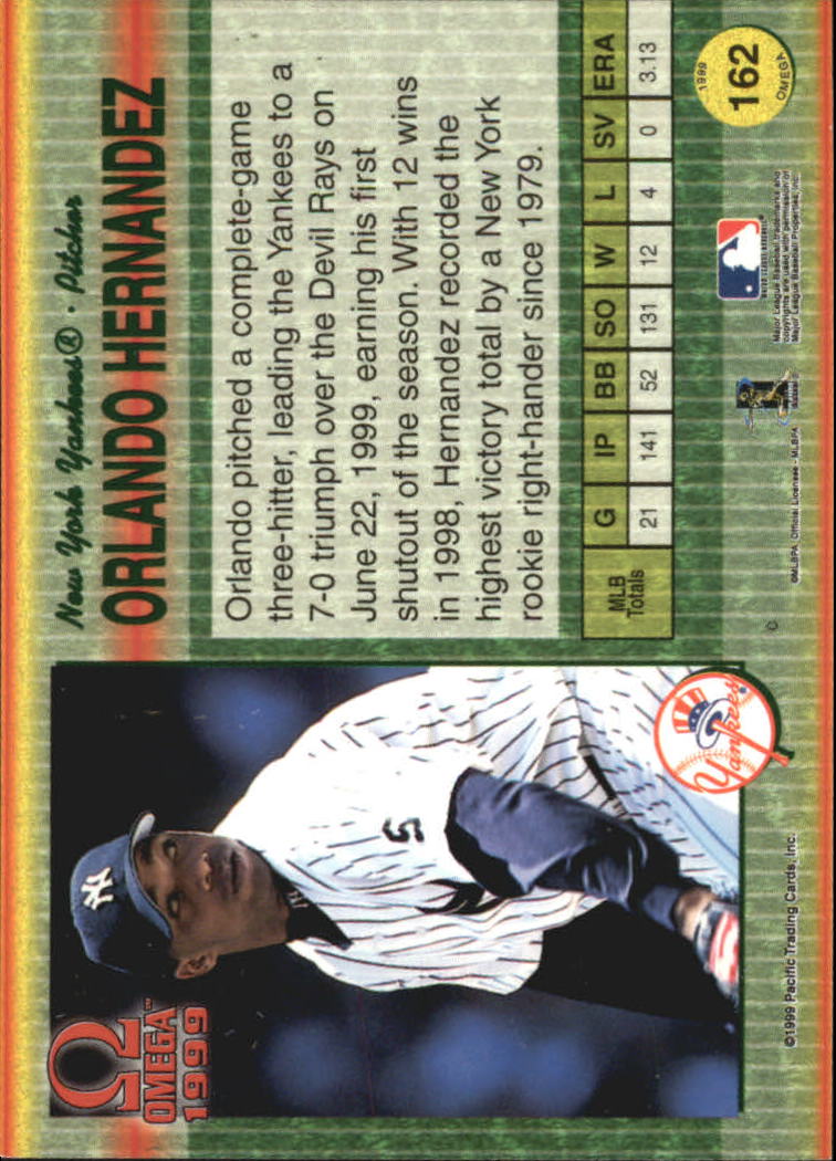 B5118- 1999 Pacific Omega Baseball Card # S 1-250 -du Pick- 15 + Gratis US - Bild 313 von 487