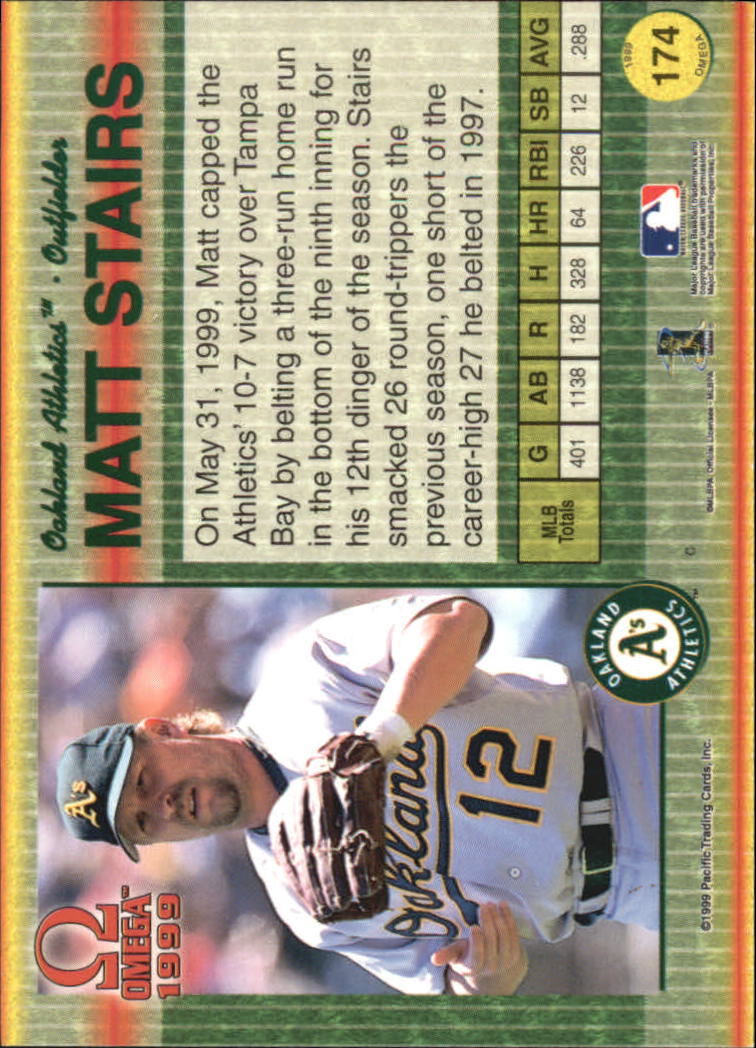 B5118- 1999 Pacific Omega Baseball Card # S 1-250 -du Pick- 15 + Gratis US - Bild 337 von 487