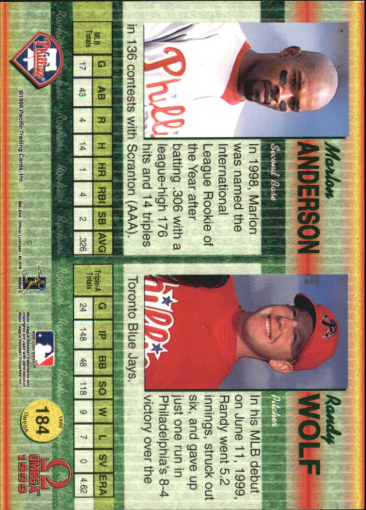B5118- 1999 Pacific Omega Baseball Card # S 1-250 -du Pick- 15 + Gratis US - Bild 357 von 487