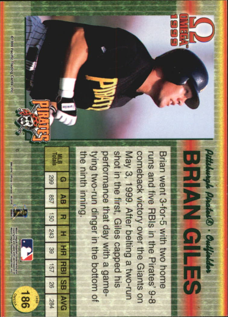 B5118- 1999 Pacific Omega Baseball Card # S 1-250 -du Pick- 15 + Gratis US - Bild 359 von 487