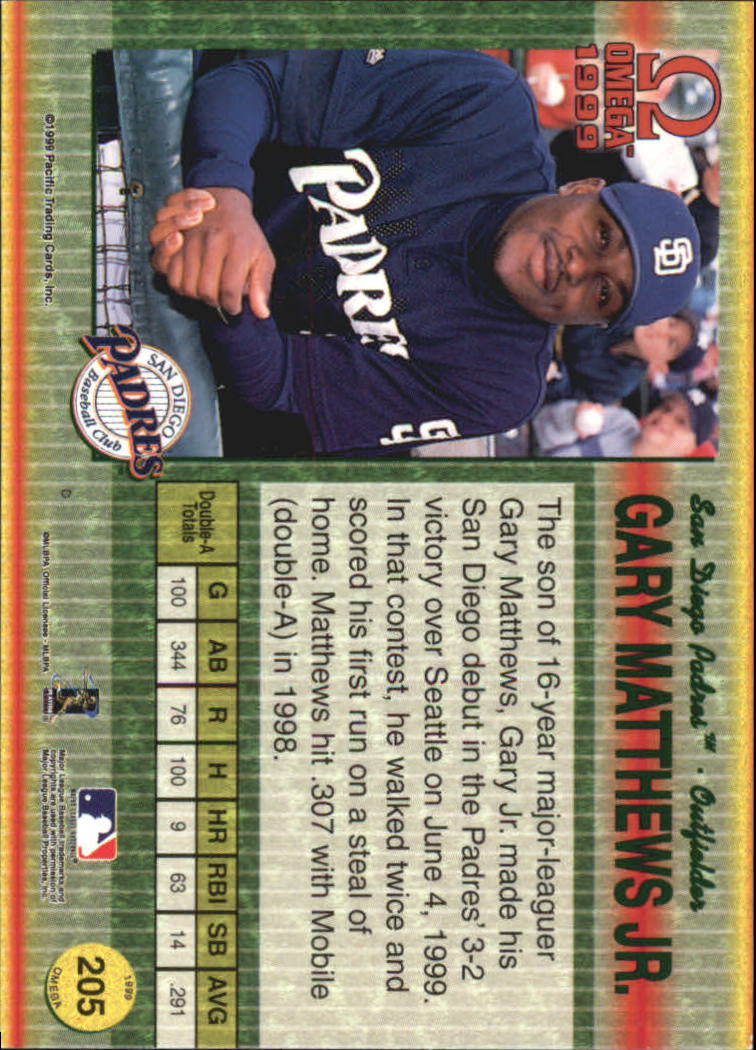 B5118- 1999 Pacific Omega Baseball Card # S 1-250 -du Pick- 15 + Gratis US - Bild 397 von 487