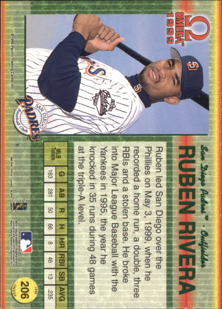 B5118- 1999 Pacific Omega Baseball Card # S 1-250 -du Pick- 15 + Gratis US - Bild 399 von 487