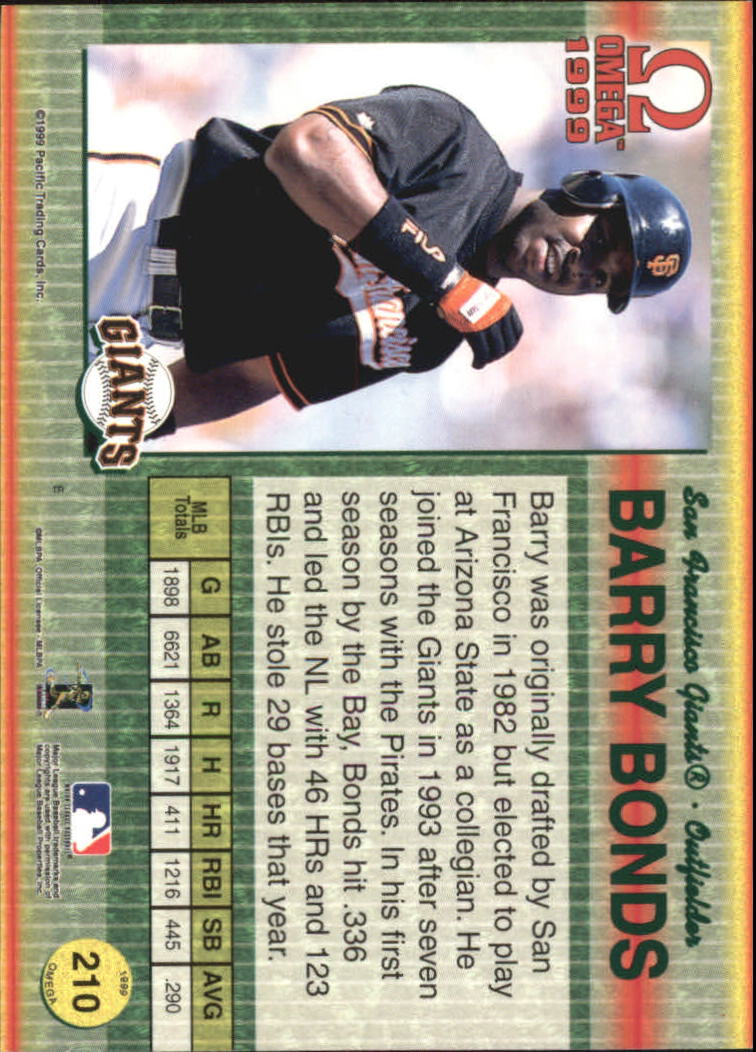 B5118- 1999 Pacific Omega Baseball Card # S 1-250 -du Pick- 15 + Gratis US - Bild 407 von 487