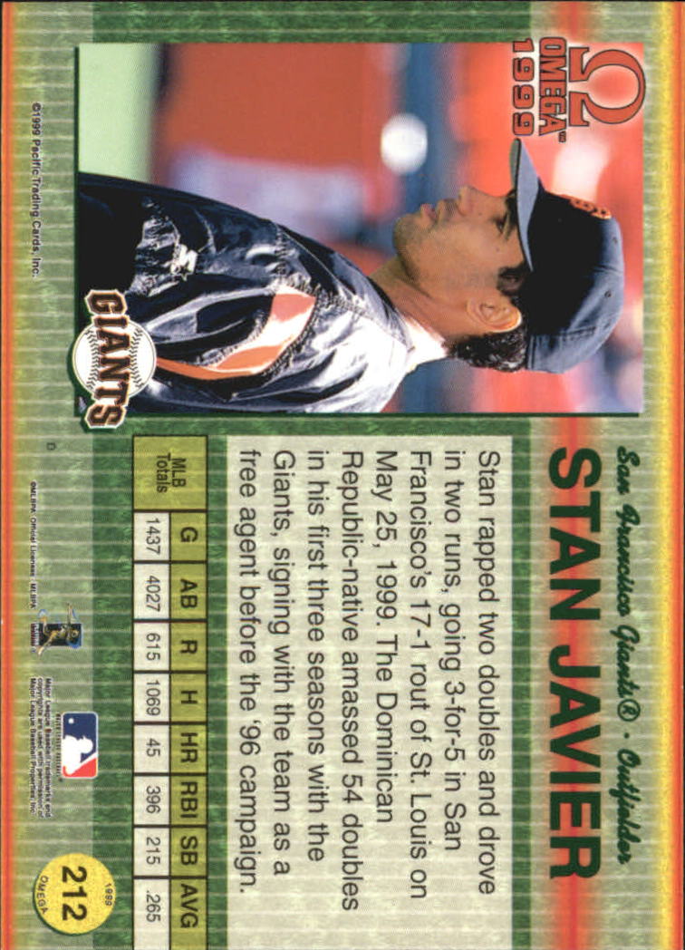 B5118- 1999 Pacific Omega Baseball Card # S 1-250 -du Pick- 15 + Gratis US - Bild 411 von 487