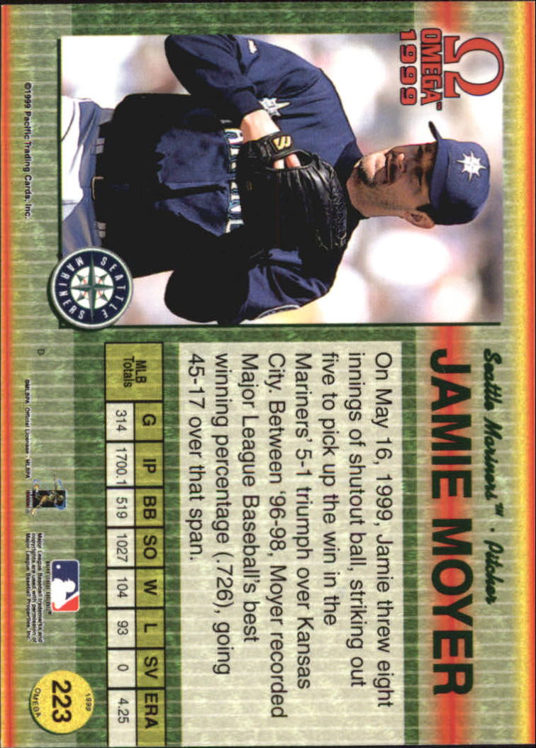 B5118- 1999 Pacific Omega Baseball Card # S 1-250 -du Pick- 15 + Gratis US - Bild 433 von 487
