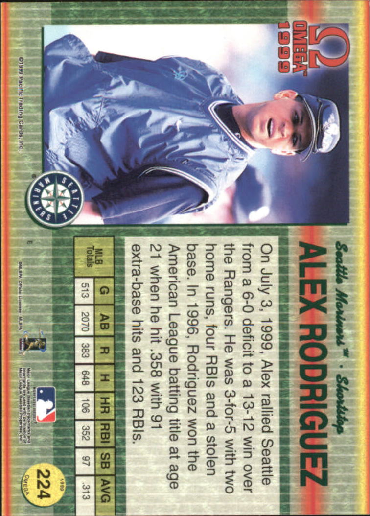 B5118- 1999 Pacific Omega Baseball Card # S 1-250 -du Pick- 15 + Gratis US - Bild 435 von 487
