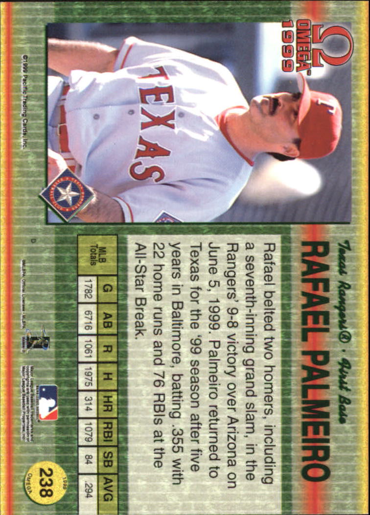 B5118- 1999 Pacific Omega Baseball Card # S 1-250 -du Pick- 15 + Gratis US - Bild 463 von 487