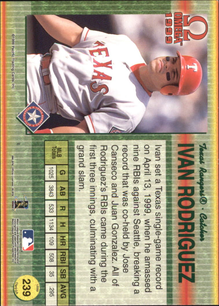 B5118- 1999 Pacific Omega Baseball Card # S 1-250 -du Pick- 15 + Gratis US - Bild 465 von 487