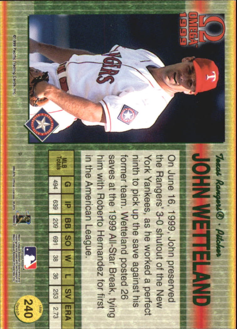 B5118- 1999 Pacific Omega Baseball Card # S 1-250 -du Pick- 15 + Gratis US - Bild 467 von 487