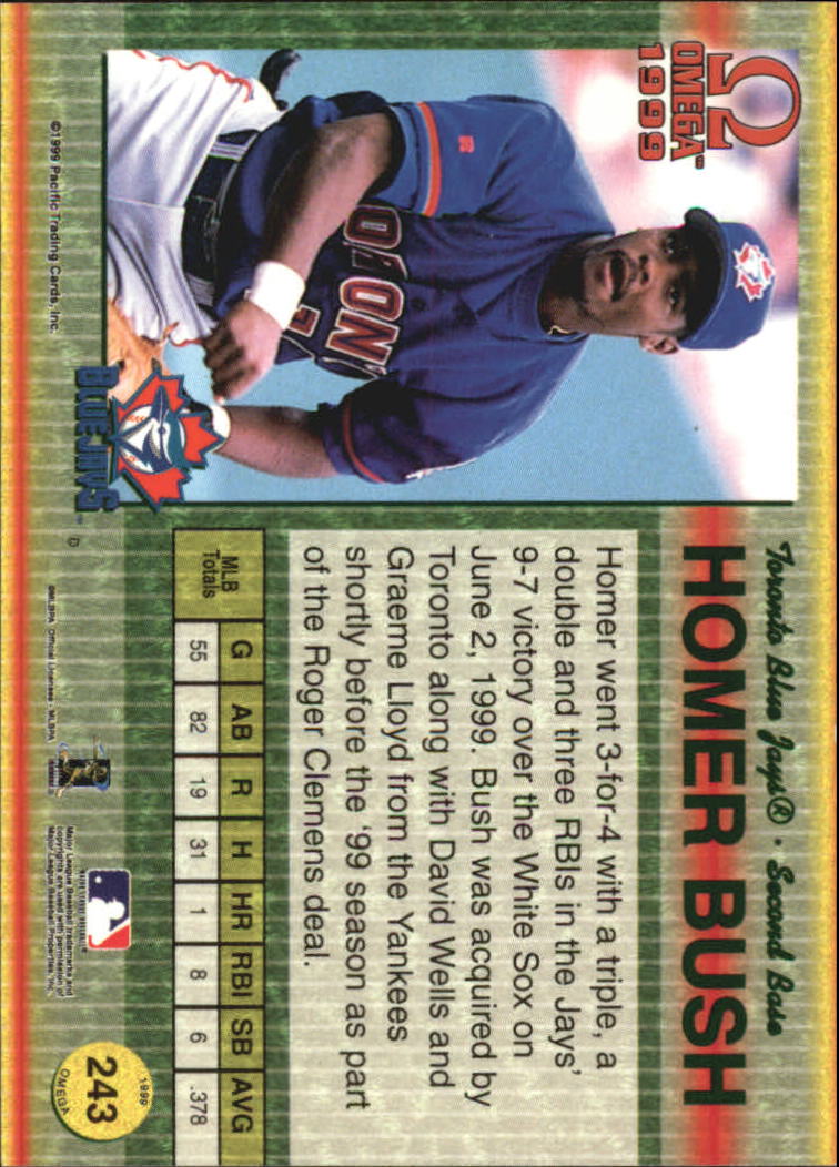 B5118- 1999 Pacific Omega Baseball Card # S 1-250 -du Pick- 15 + Gratis US - Bild 473 von 487
