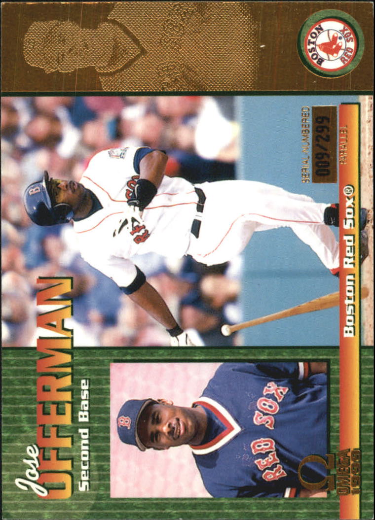 1999 Pacific Omega Gold #42 Jose Offerman