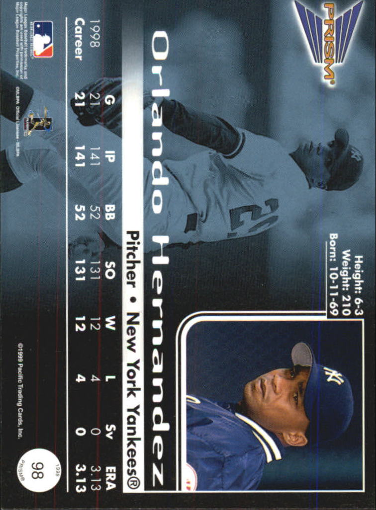 B2887- 1999 Pacific Prism BB Cards 1-150 +Inserts -You Pick- 15+ FREE US SHIP - Picture 29 of 87