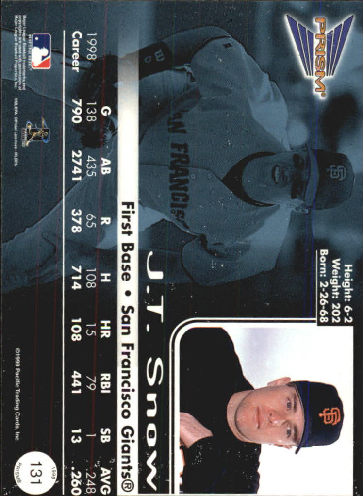 B2887- 1999 Pacific Prism BB Cards 1-150 +Inserts -You Pick- 15+ FREE US SHIP - Picture 67 of 87