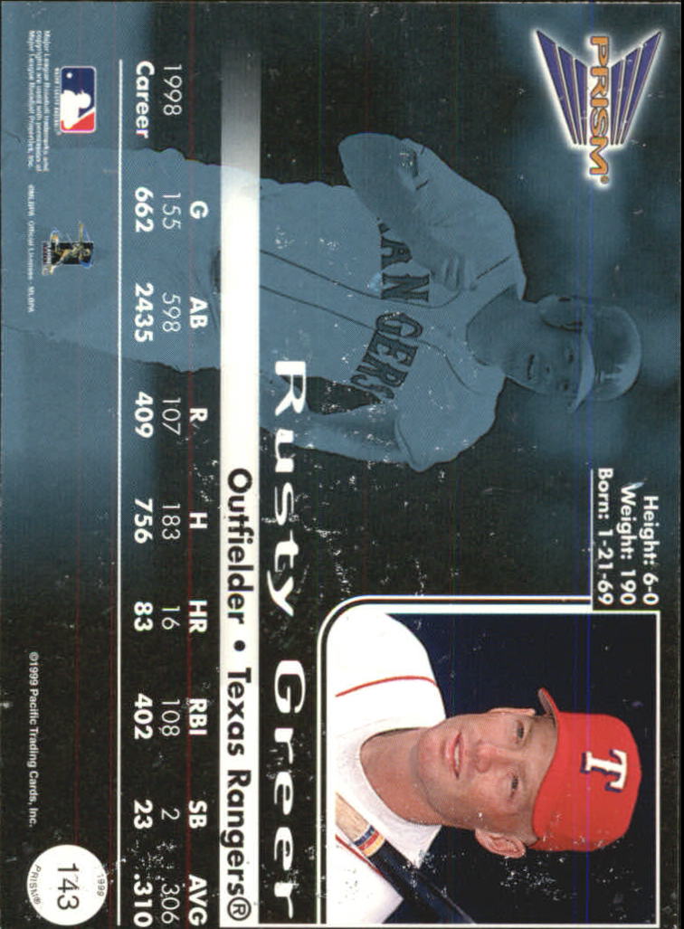 B2887- 1999 Pacific Prism BB Cards 1-150 +Inserts -You Pick- 15+ FREE US SHIP - Picture 79 of 87