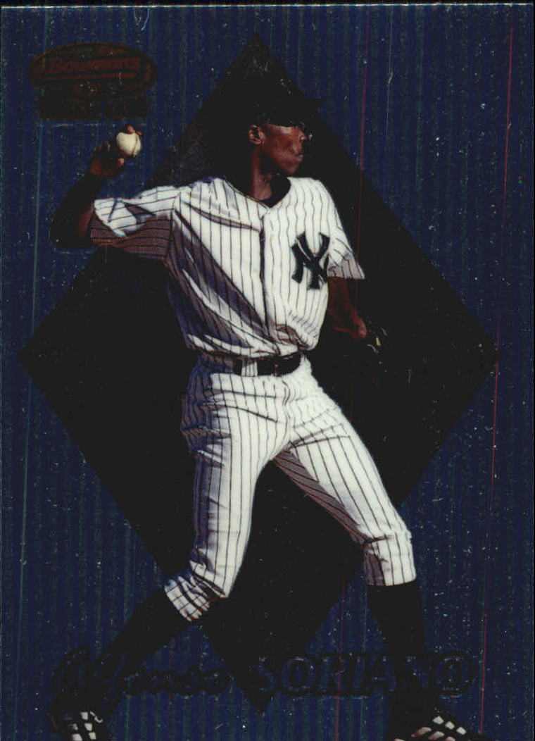 1999 Bowman's Best #169 Alfonso Soriano RC