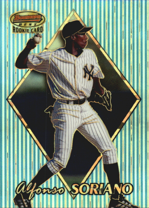 1999 Bowman's Best Atomic Refractors #169 Alfonso Soriano