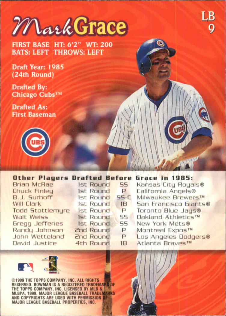 1999 Bowman Baseball "Insert" Cards - Picture 27 of 41