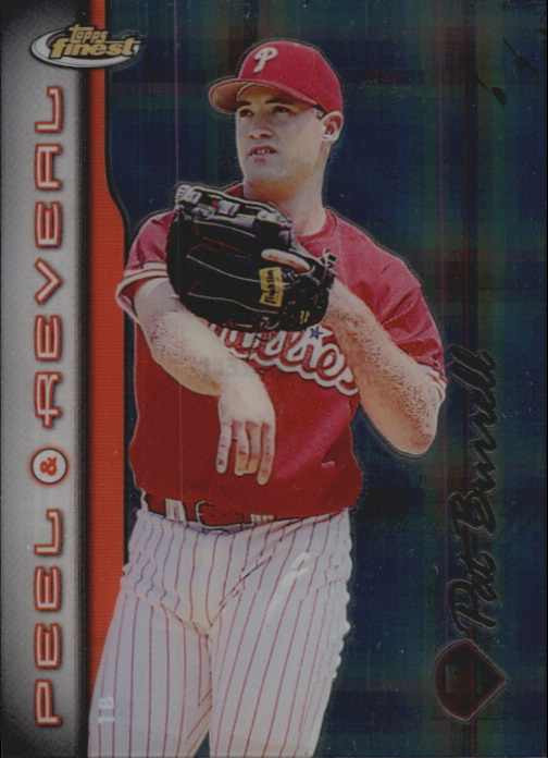 1999 Finest Peel and Reveal Hyperplaid #20 Pat Burrell