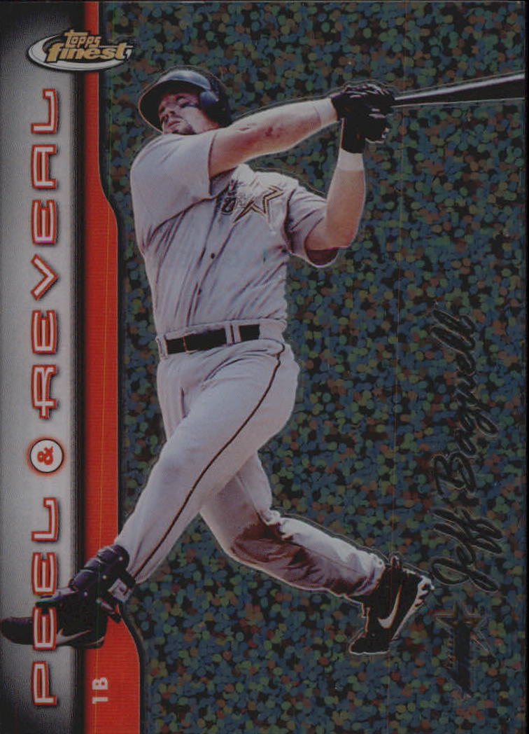1999 Finest Peel and Reveal Sparkle #14 Jeff Bagwell
