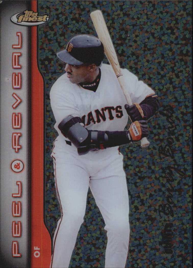 1999 Finest Peel and Reveal Sparkle #17 Barry Bonds
