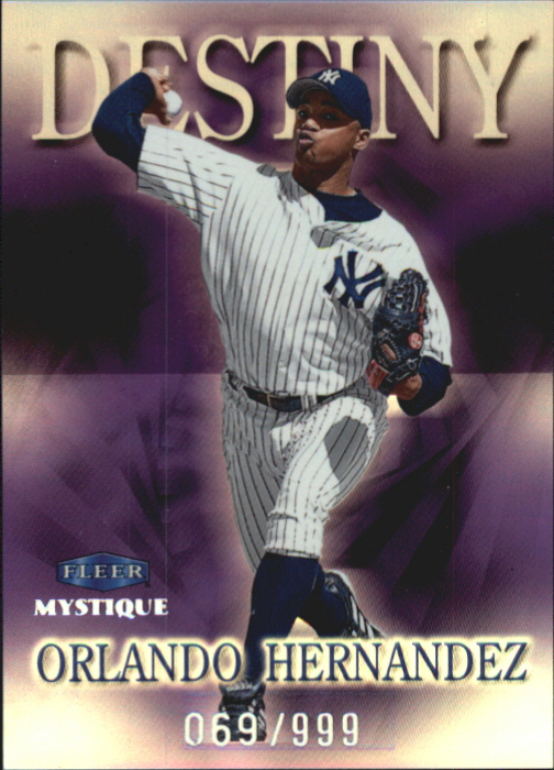 1999 Fleer Mystique Destiny #5 Orlando Hernandez
