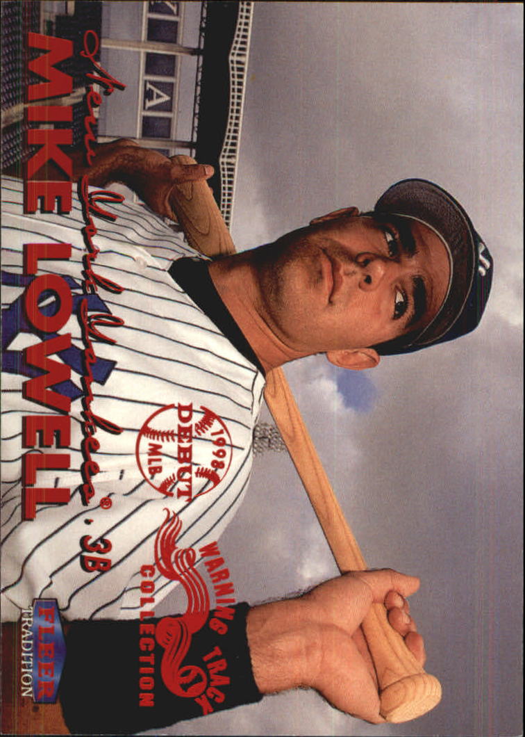 1999 Fleer Tradition Warning Track #254 Mike Lowell