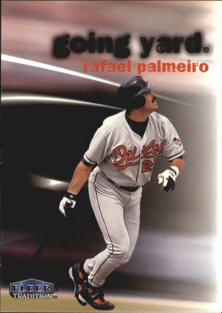 1999 Fleer Tradition Baseball Going Yard Insert Cards