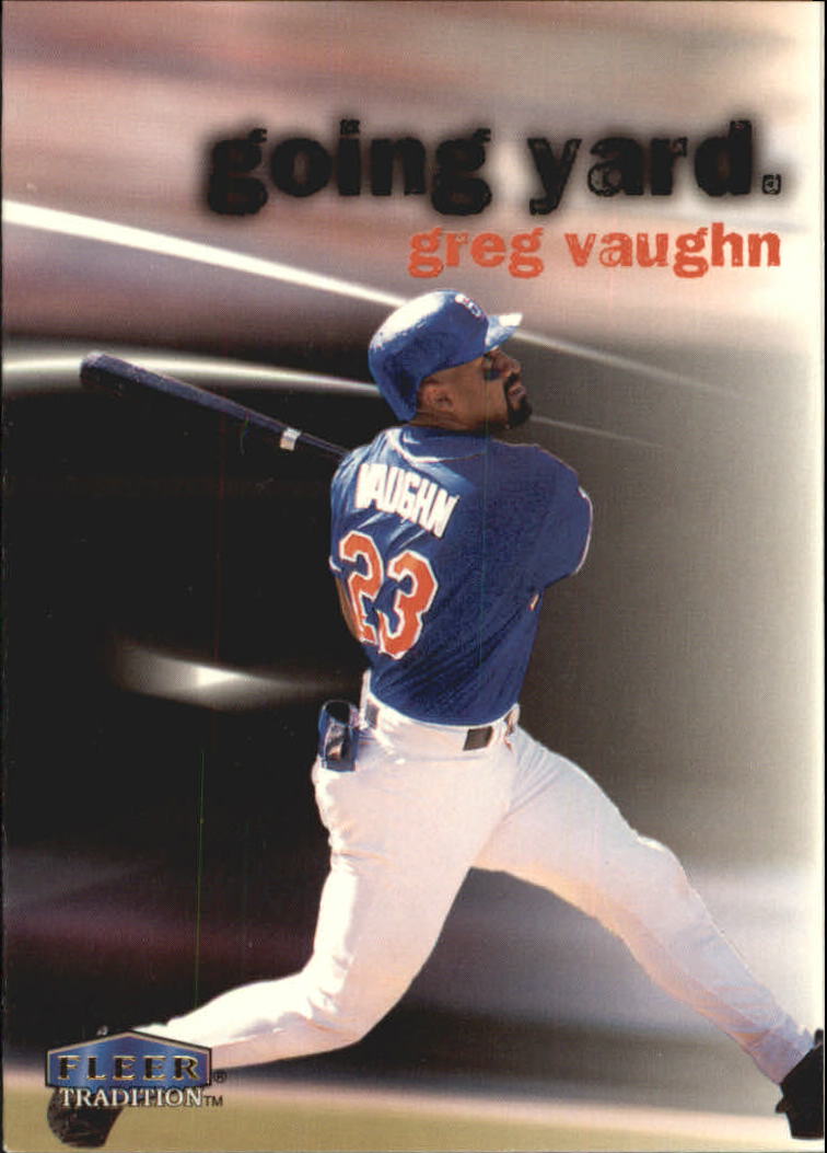 1999 Fleer Tradition Baseball Going Yard Insert Cards