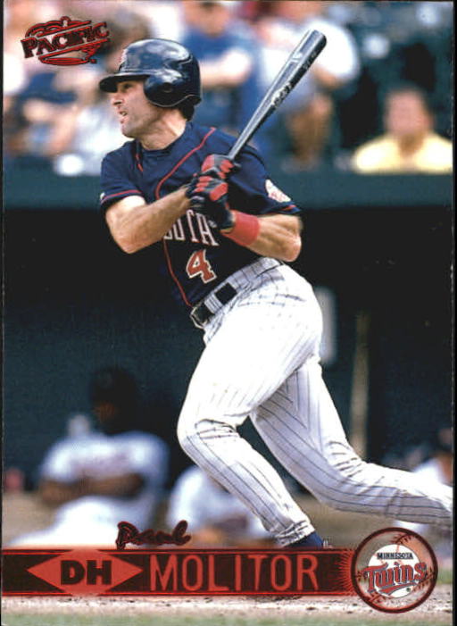 1999 Pacific Red #250 Paul Molitor