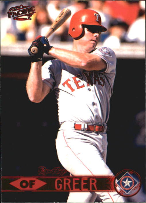 1999 Pacific Red #425 Rusty Greer