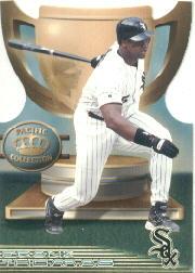 1995 Pacific Gold Crown Die Cuts Chicago White Sox Baseball Card #6 Frank Thomas 