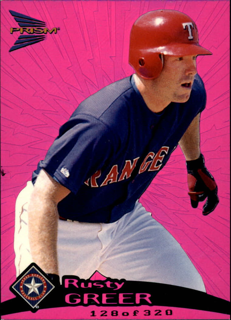 1999 Pacific Prism Holographic Purple #143 Rusty Greer