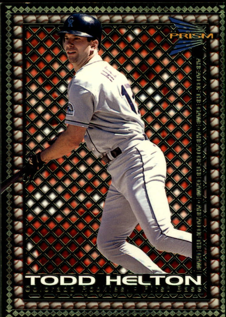 1999 Pacific Prism Ahead of the Game #10 Todd Helton