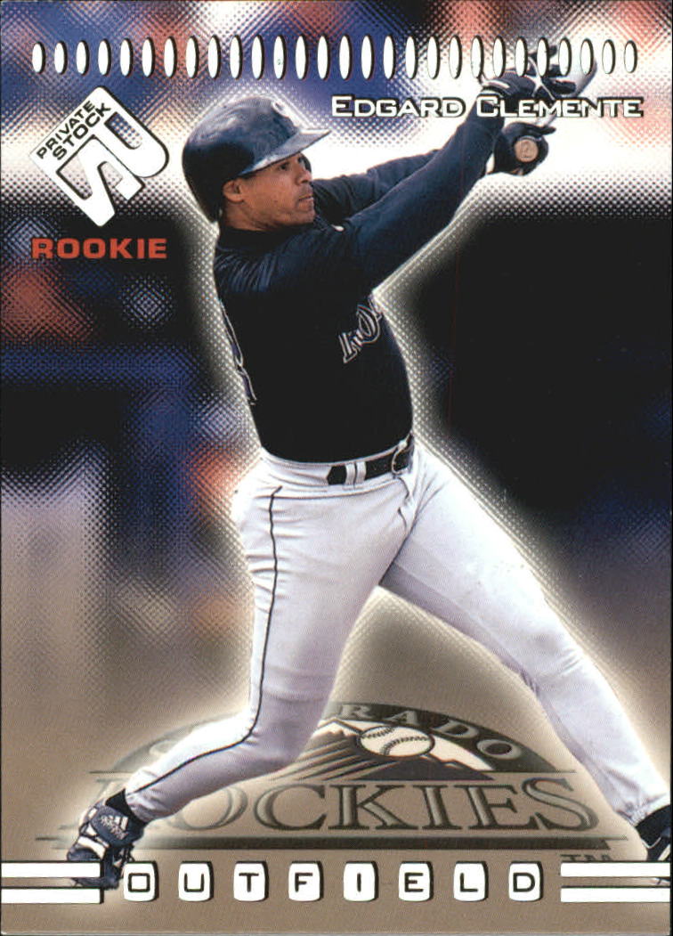 1999 Private Stock #75 Edgard Clemente