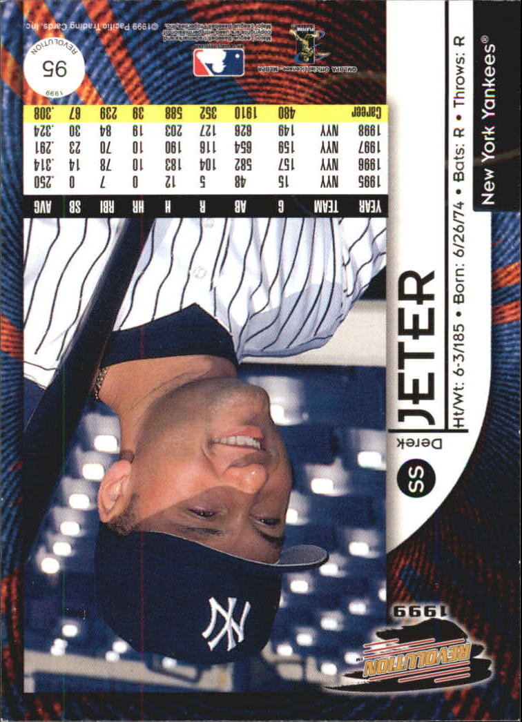 1999 Revolution #95 Derek Jeter back image