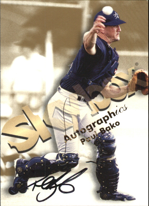1999 SkyBox Premium Autographics #2 Paul Bako