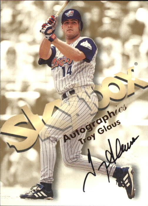1999 SkyBox Premium Autographics #18 Troy Glaus