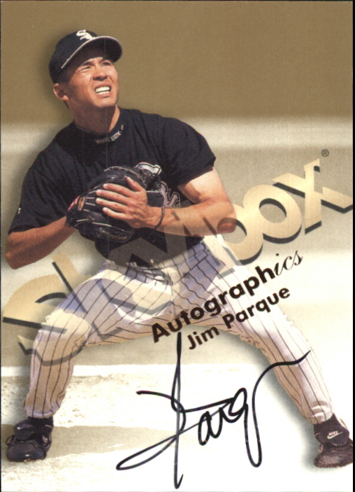 1999 SkyBox Premium Autographics #41 Jim Parque