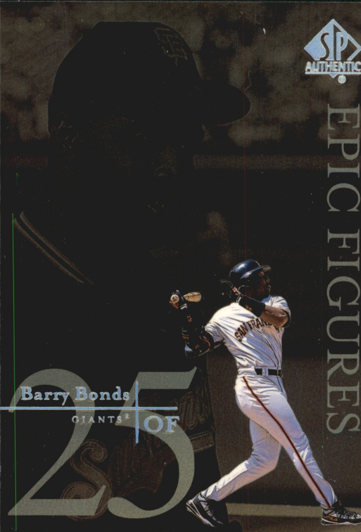 1999 SP Authentic Epic Figures #E25 Barry Bonds