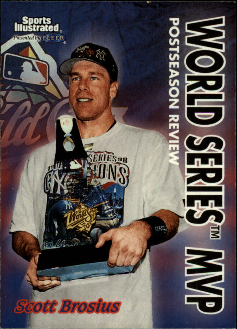 1999 Topps #3 Scott Brosius - New York Yankees  