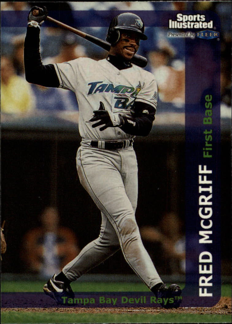 1999 Metal Universe #78 Fred McGriff Tampa Bay Devil Rays