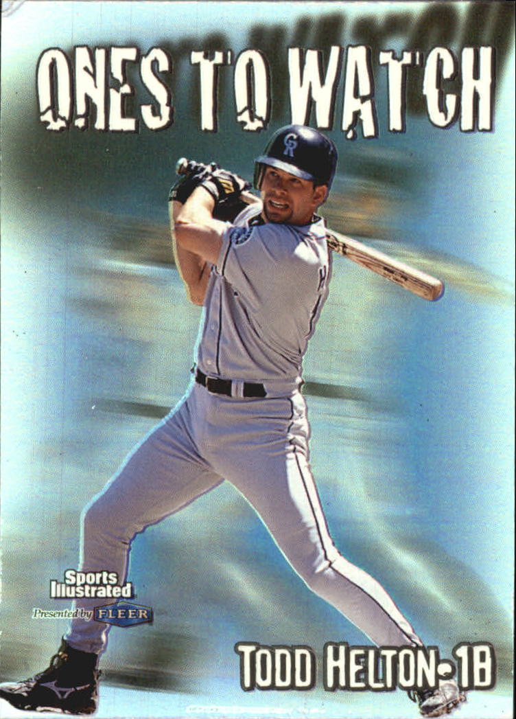 1999 Sports Illustrated One's To Watch #5 Todd Helton