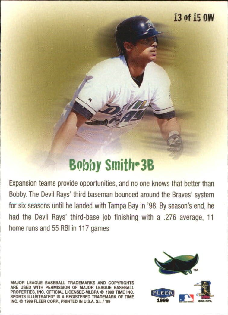 1999 Sports Illustrated One's To Watch #13 Bobby Smith back image