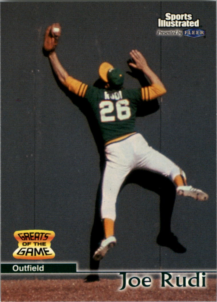 1999 Sports Illustrated Greats of the Game #52 Joe Rudi